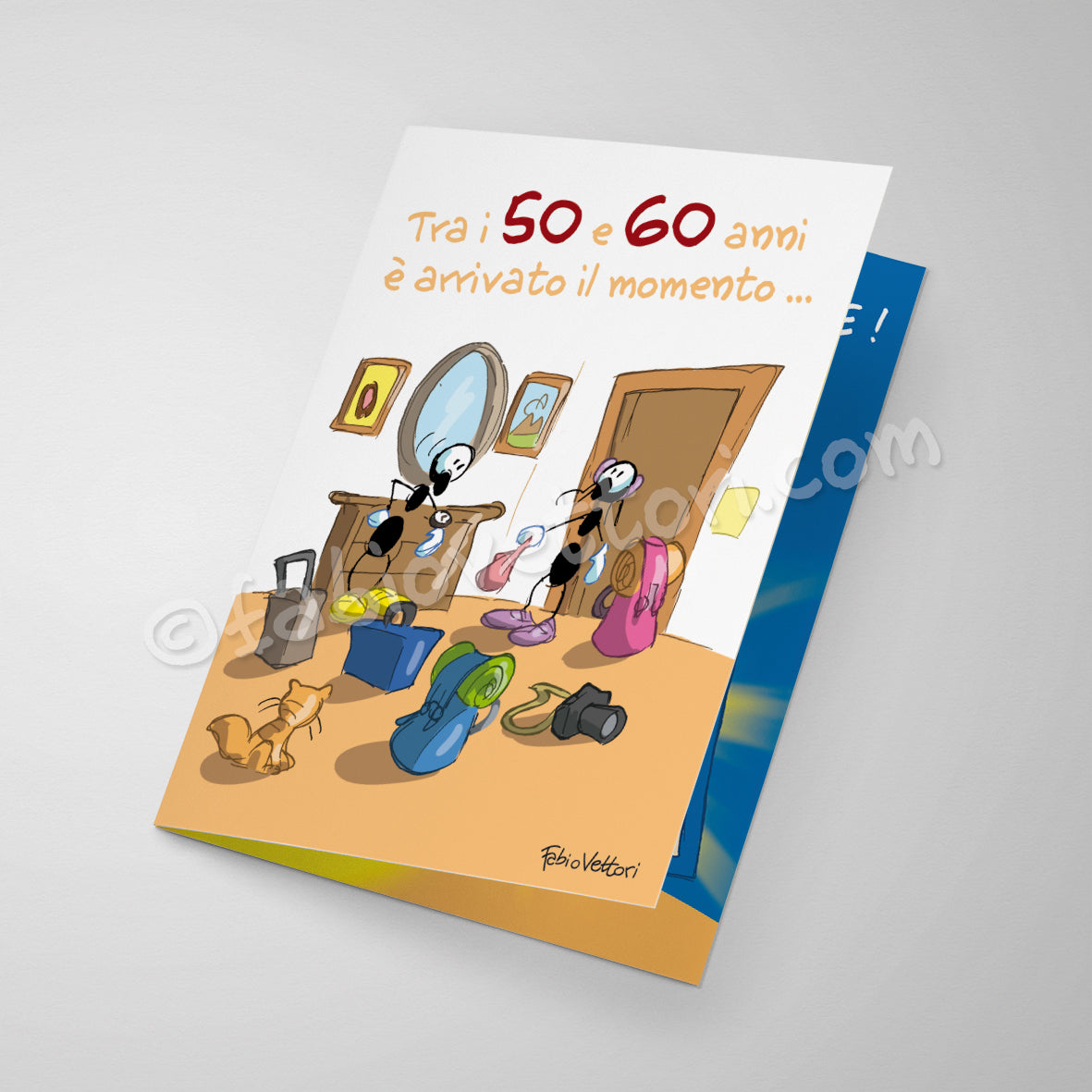 Birthday laminated card (FV10-176)