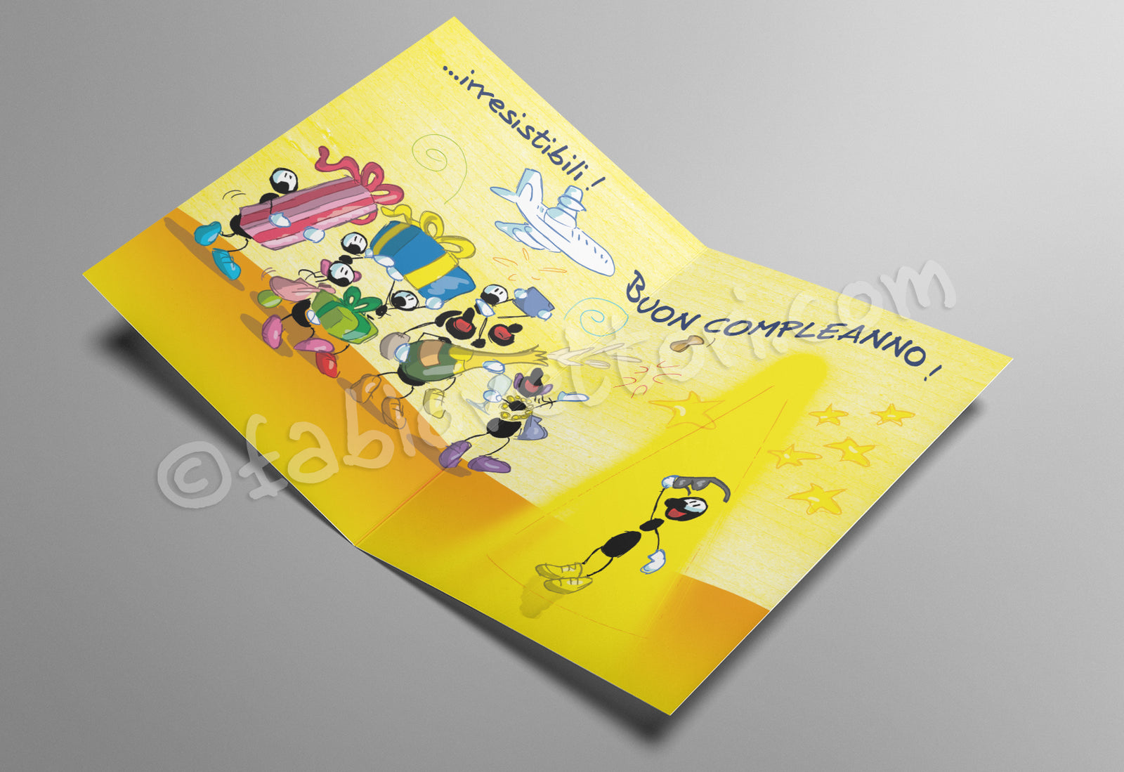 Birthday laminated card (FV10-177)