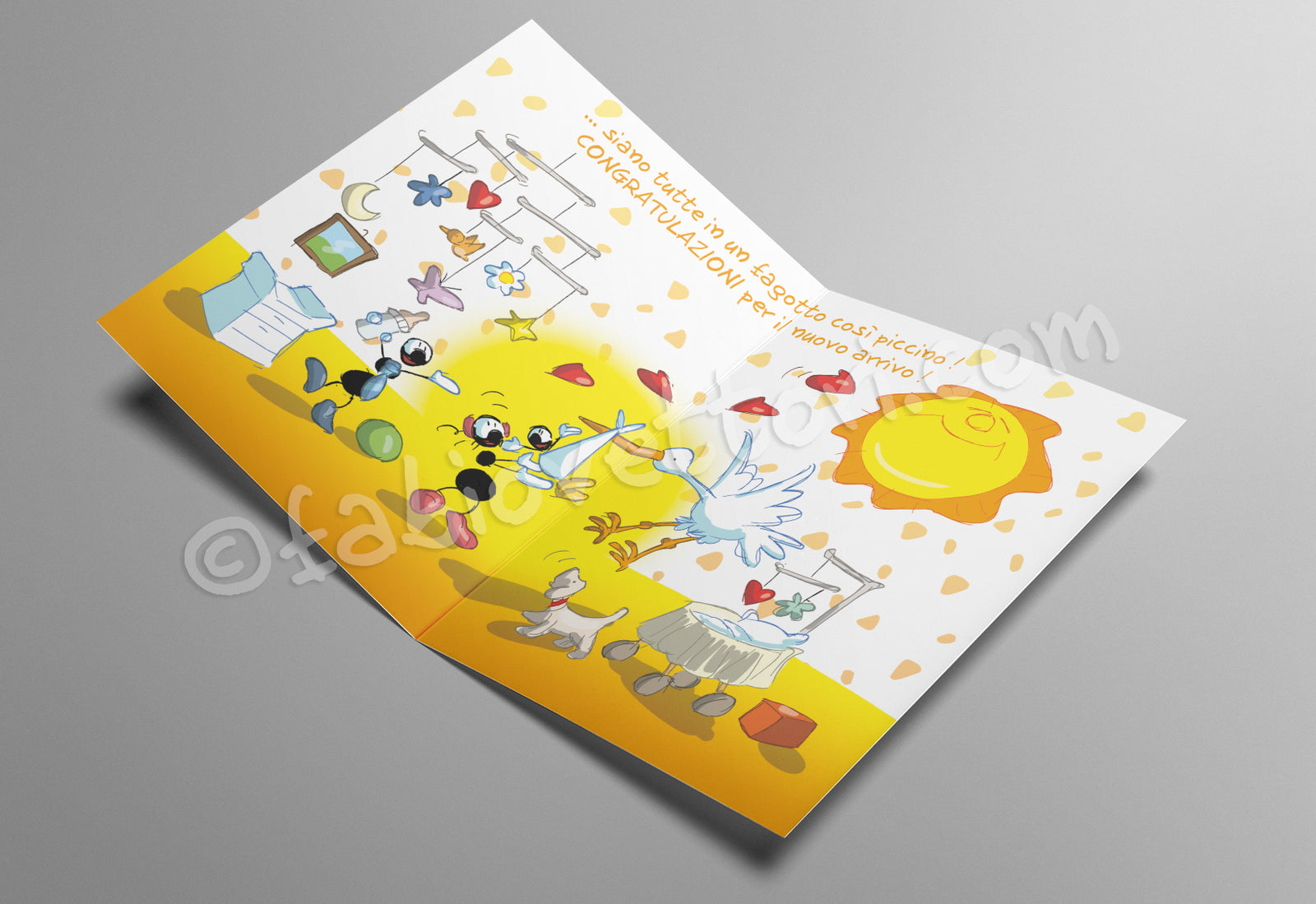 Laminated Birth Card (FV10-185)