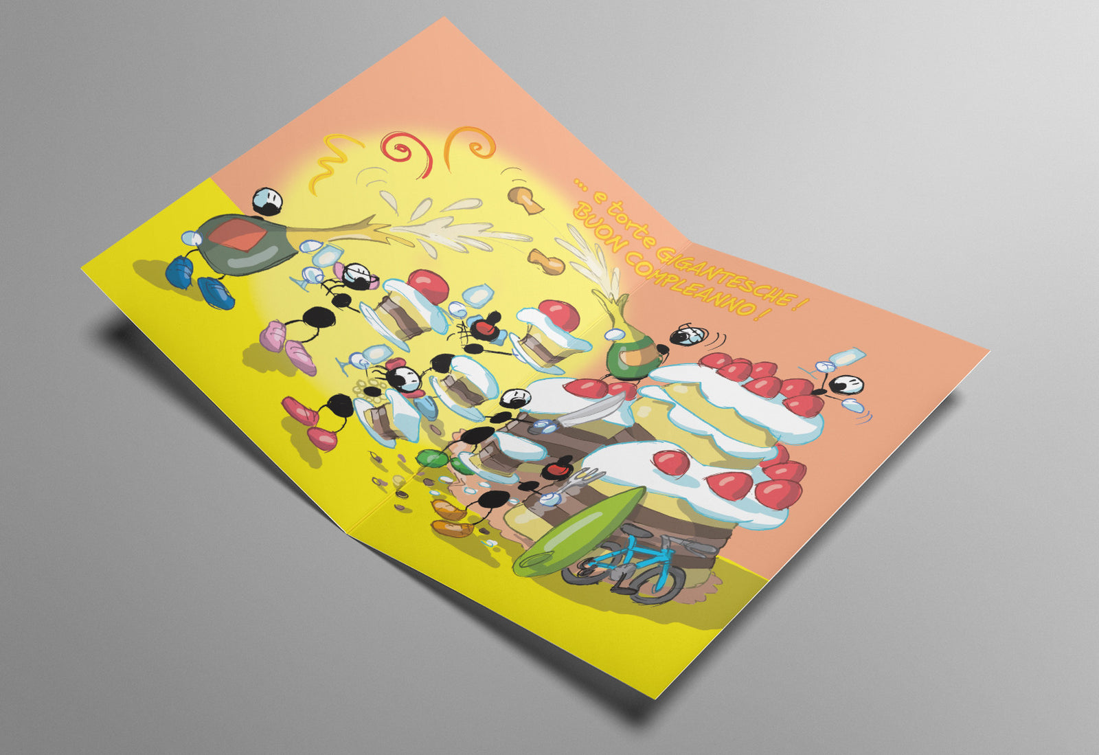 Birthday laminated card (FV10-127)