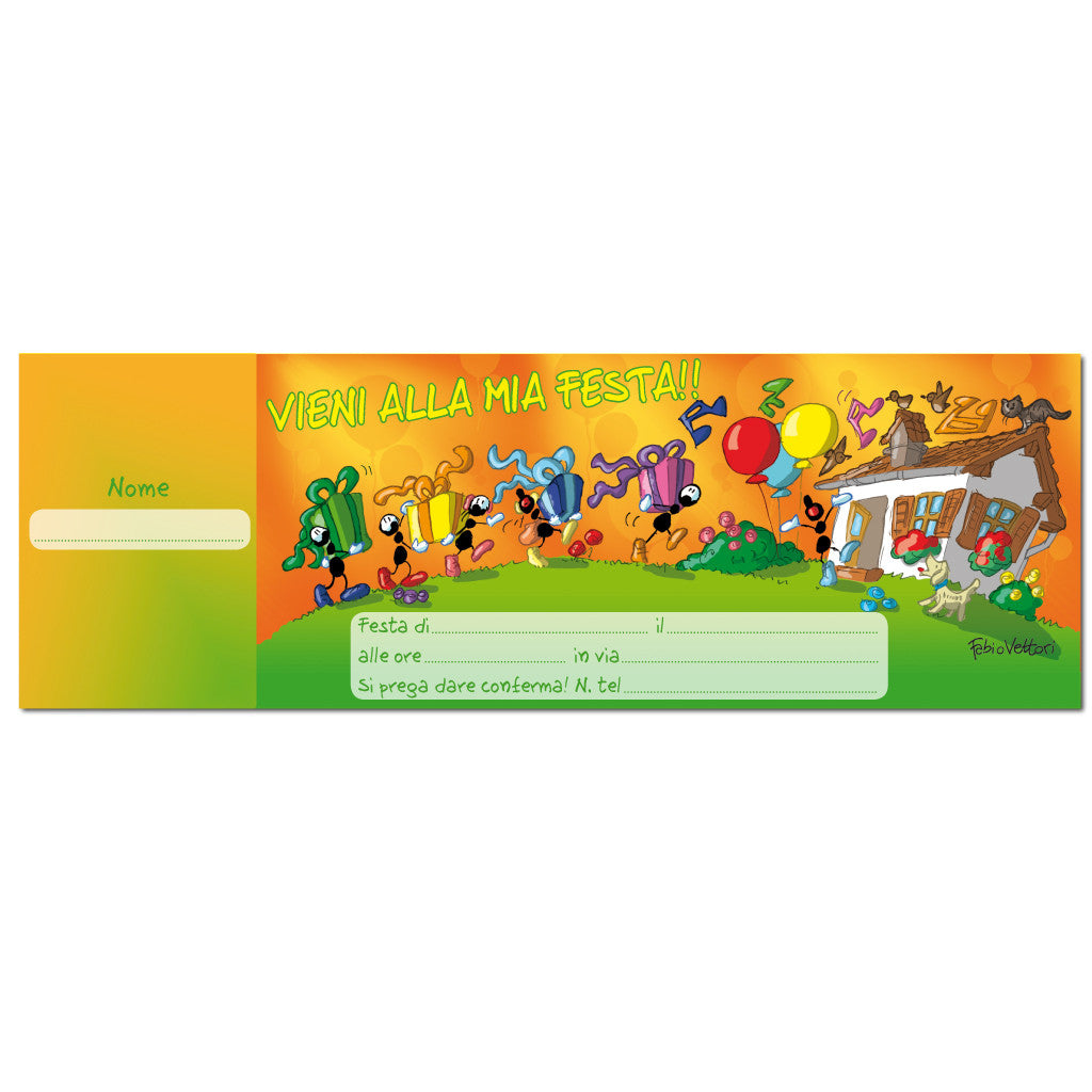 Party Invitation "FV1100-05"