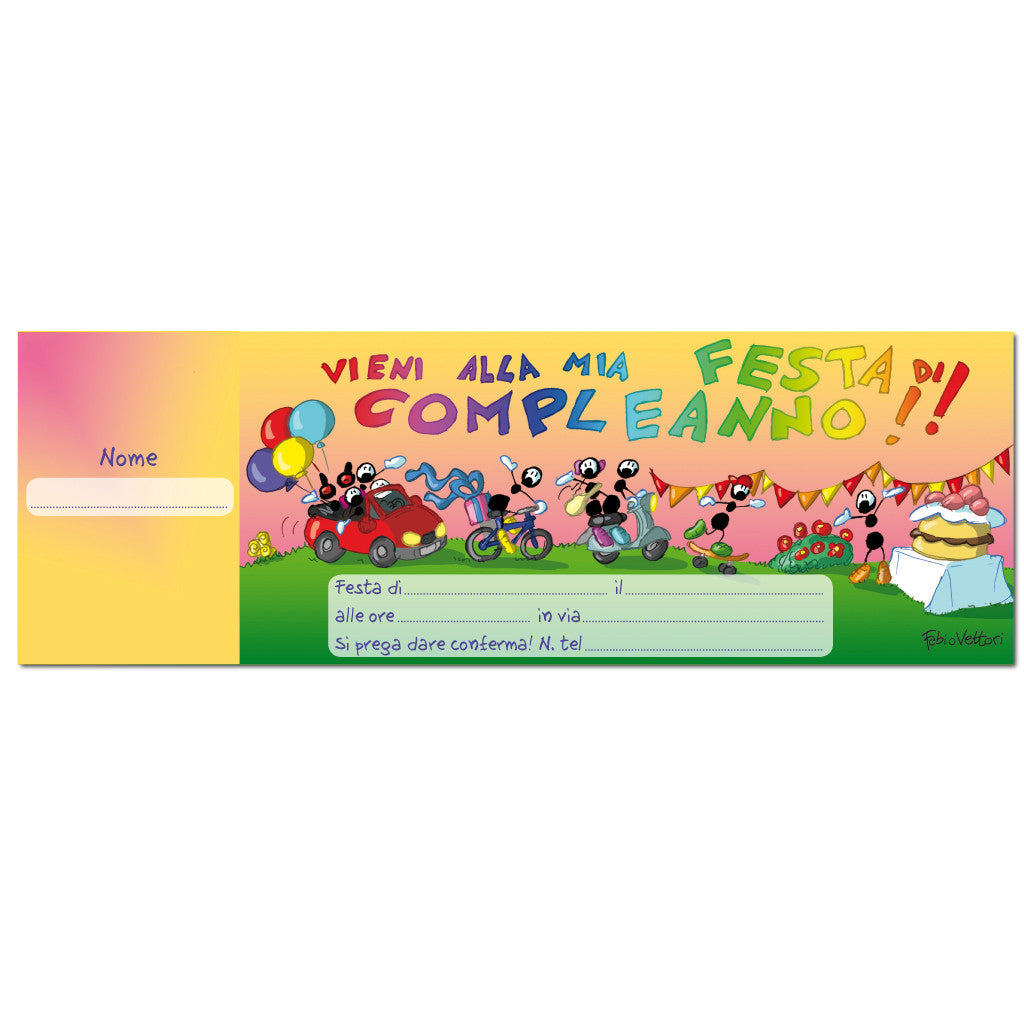 Party Invitation "FV3502-20"