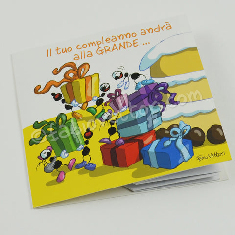 Biglietto Surprise Compleanno (FV60-04)