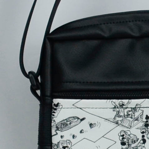 Shoulder bag model TRIO FV9038