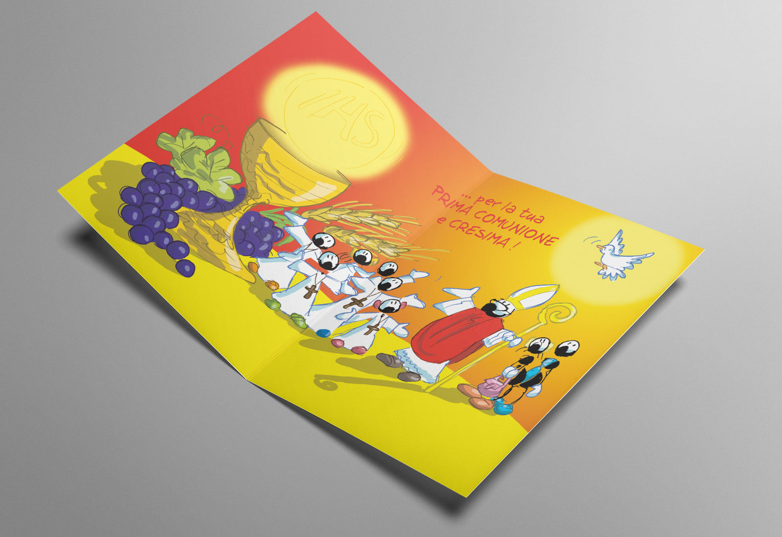 Laminated Sacraments Card (FV10-132)