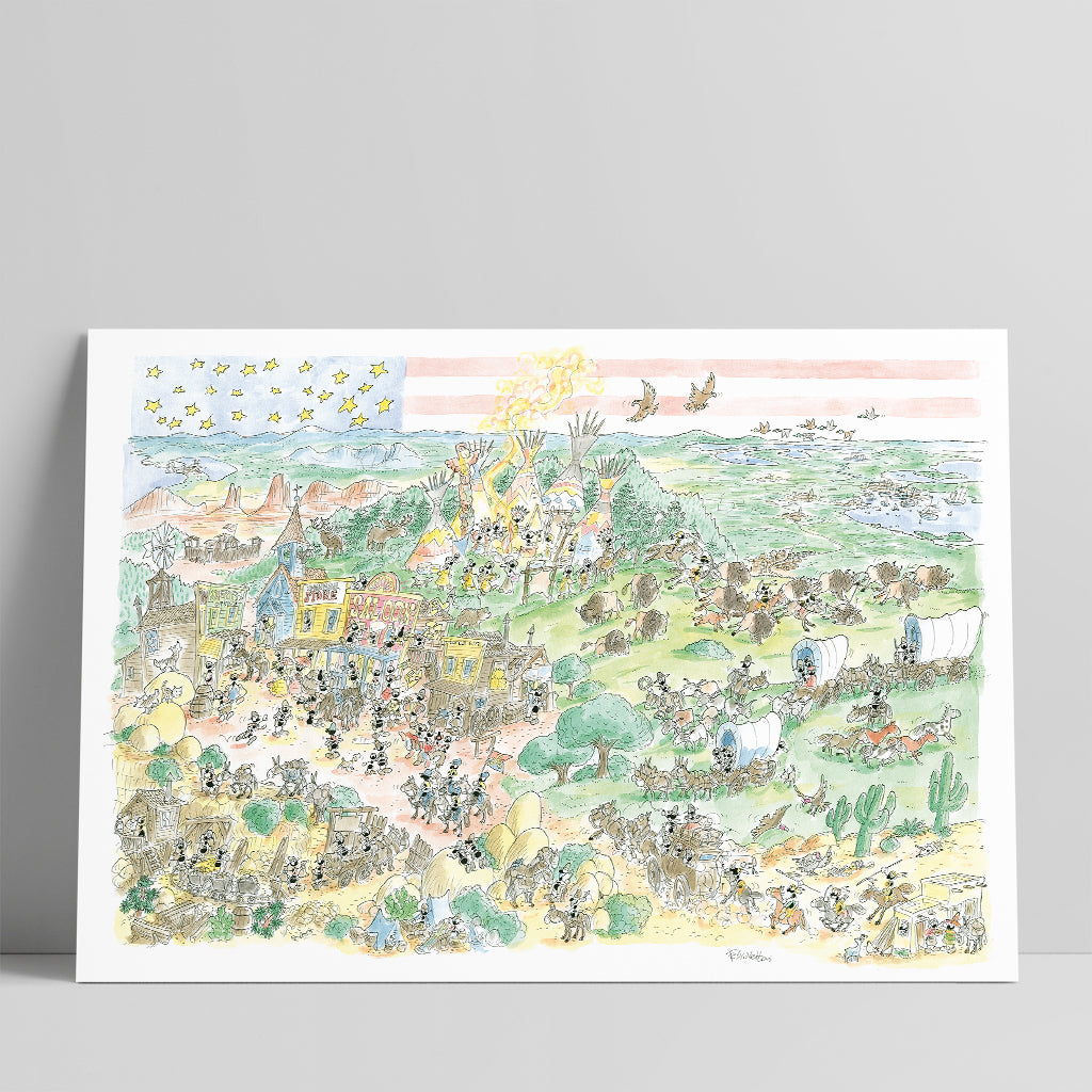 Poster "Far West" 50x70cm