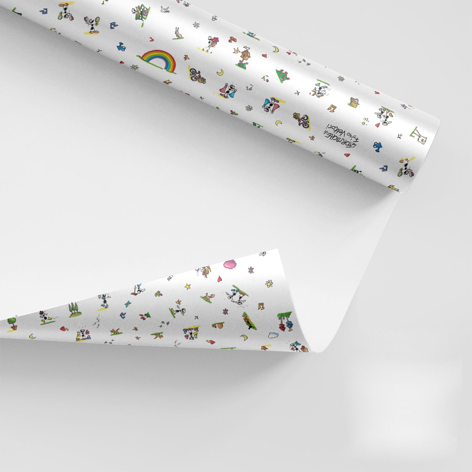 "White Fantasy" Wrapping Paper