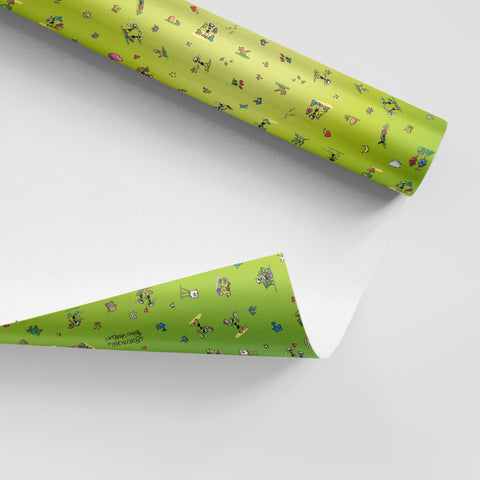 Carta da Regalo "Fantasia Verde"