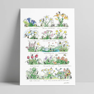 Poster "Flowers" 35x50cm