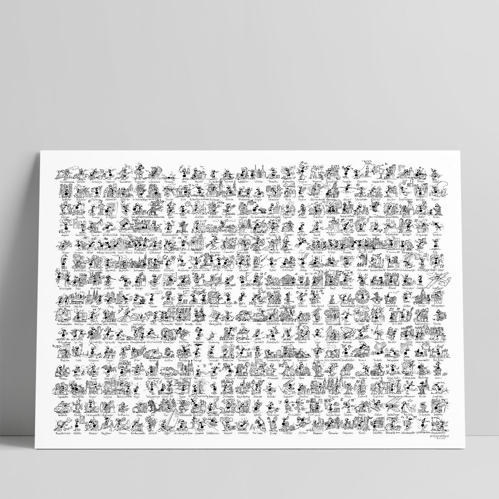 Poster "German Ants" 50x70cm
