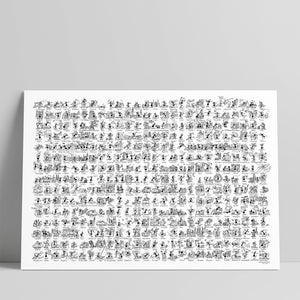 Poster "German Ants" 50x70cm