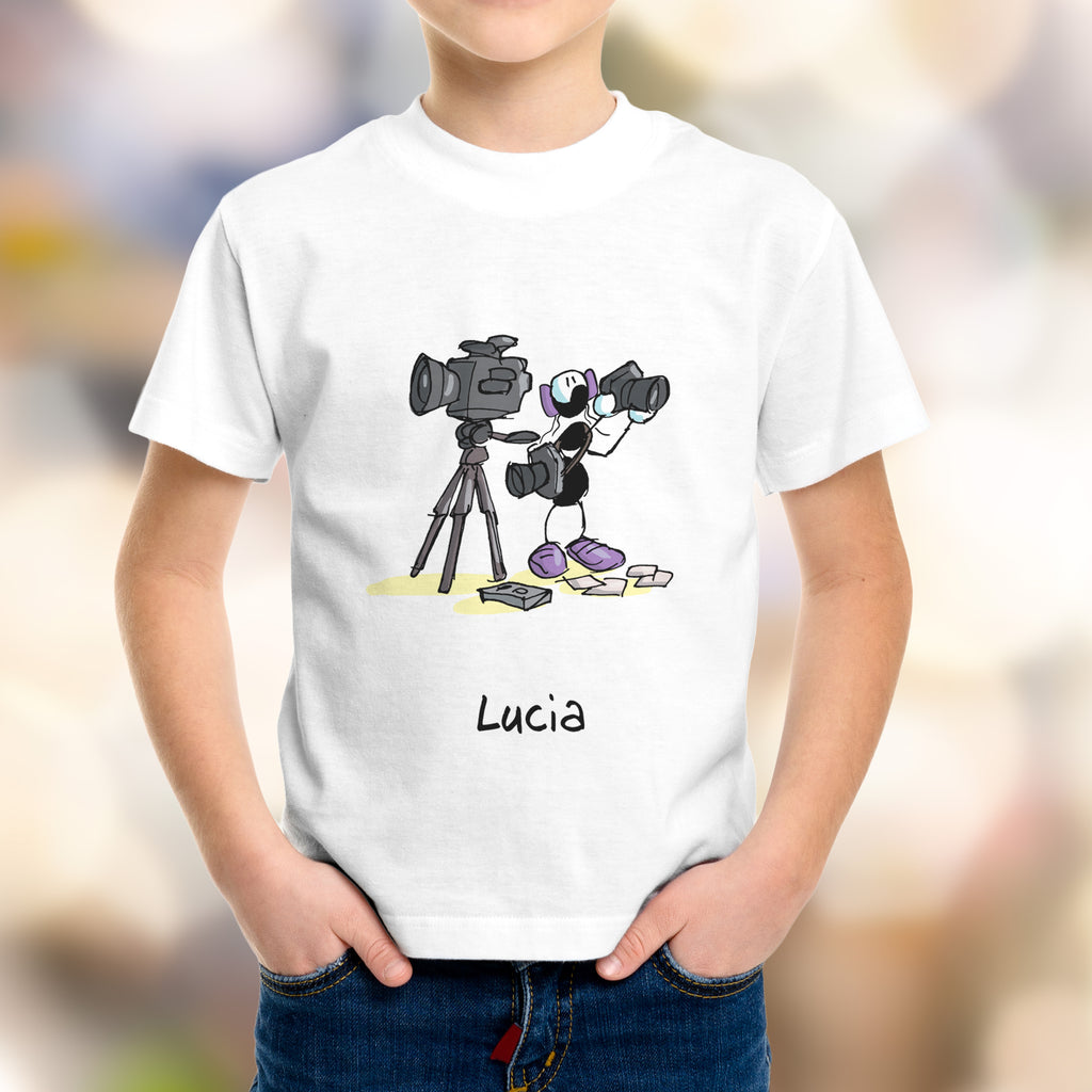 T-Shirt Personalizzata "Fotografa (Femmina)"