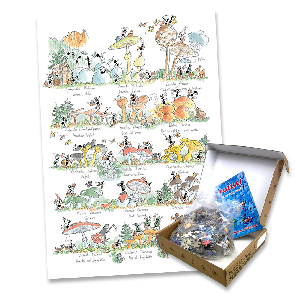 Puzzle "Funghi" 540 pezzi