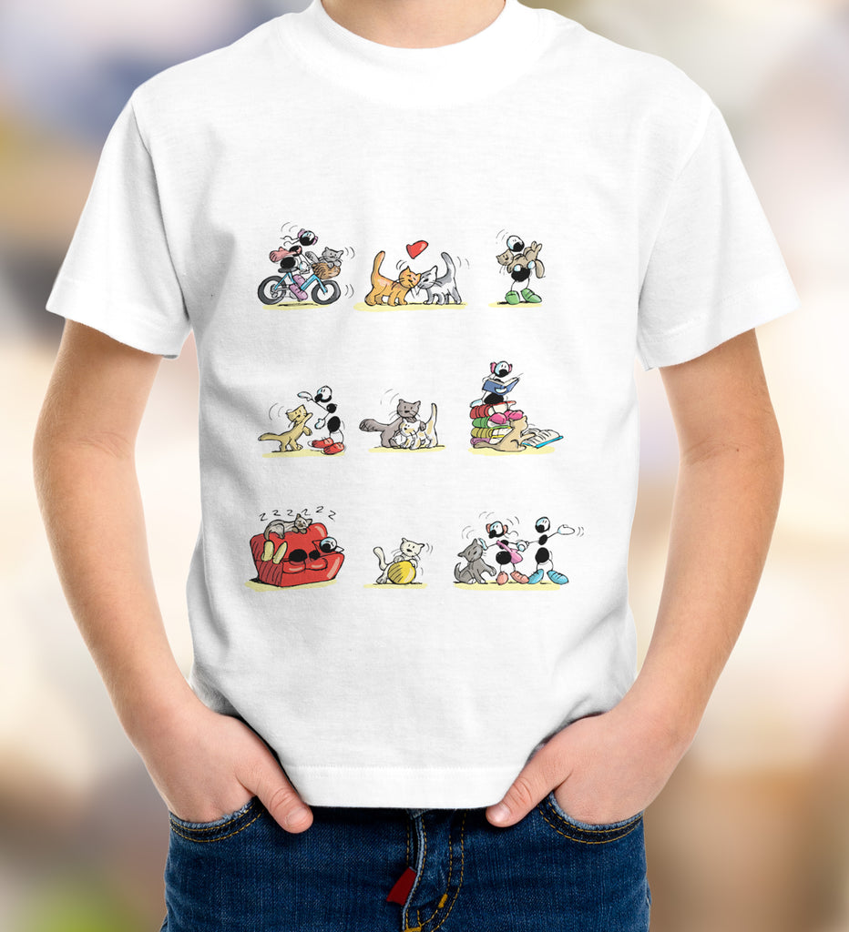 Maglietta gatti best sale