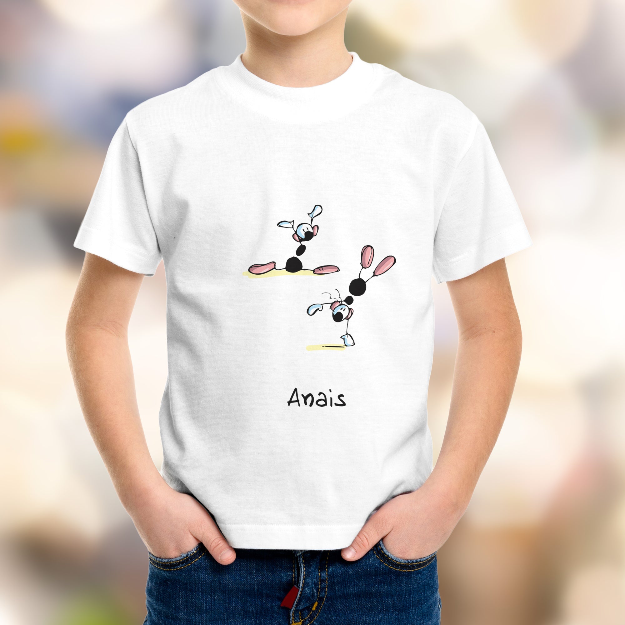 T-Shirt Personalizzata "Ginnasta"