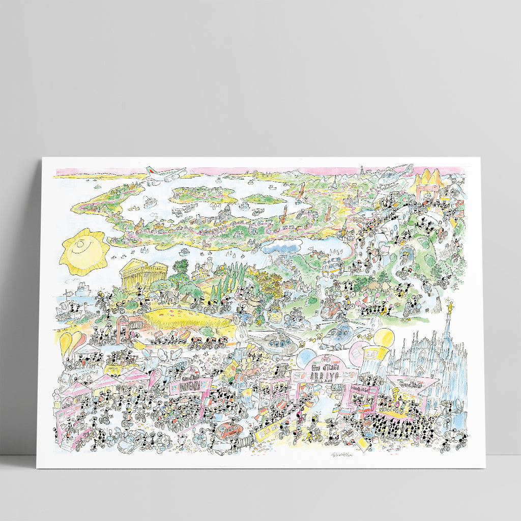 Poster "Giro d'Italia" 50x70cm