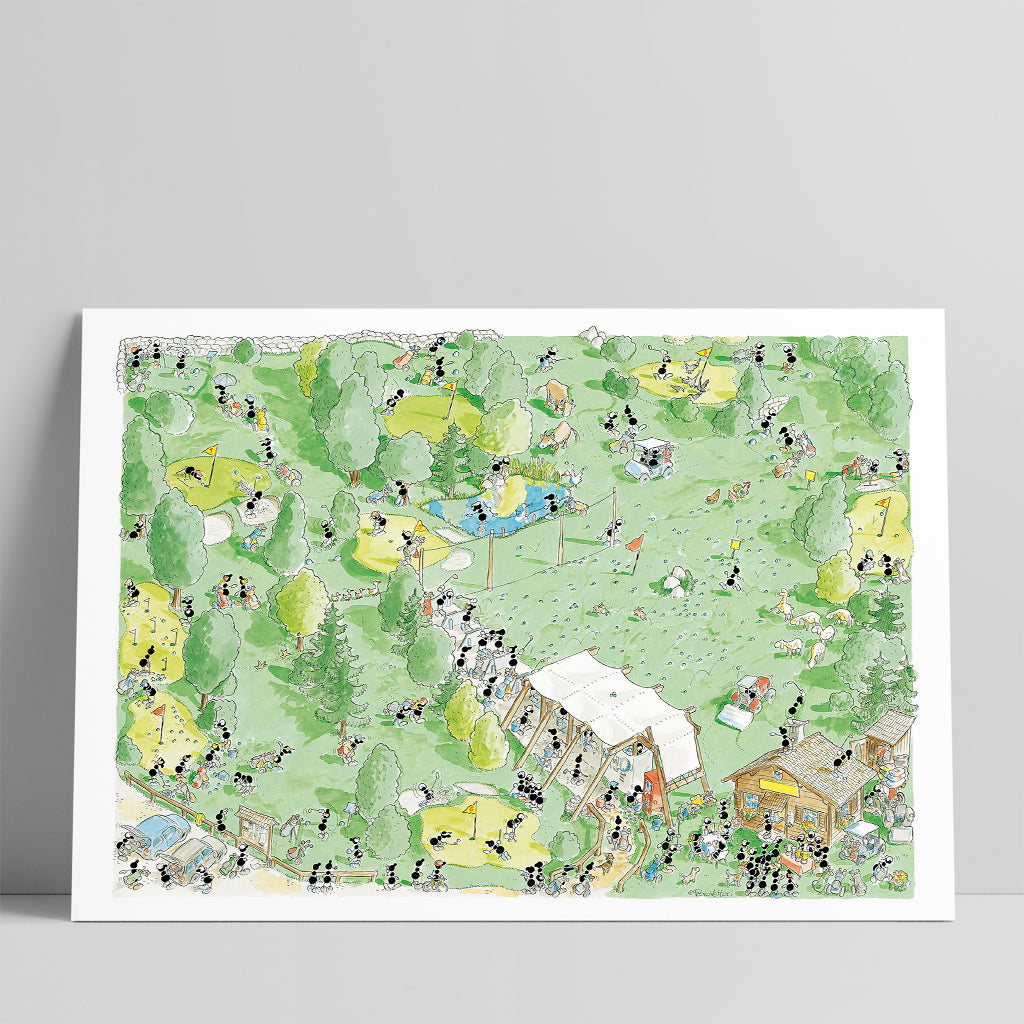 Poster "Golf" 50x70cm