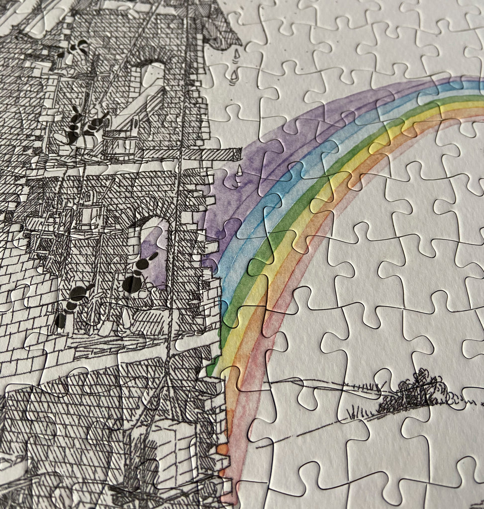Puzzle "Fabbrica dell'arcobaleno" 540 pezzi