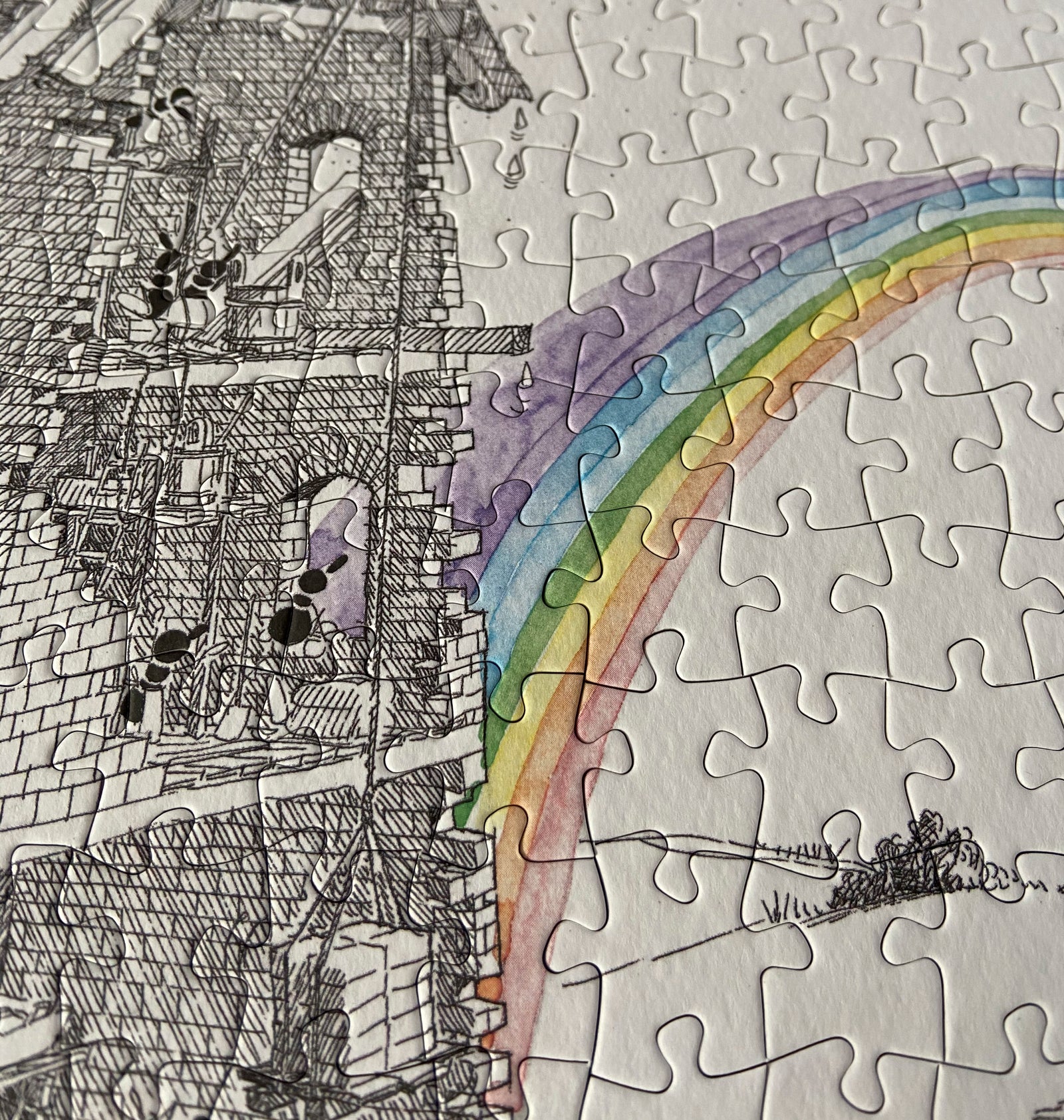 Puzzle "Rainbow Factory" 540 pieces