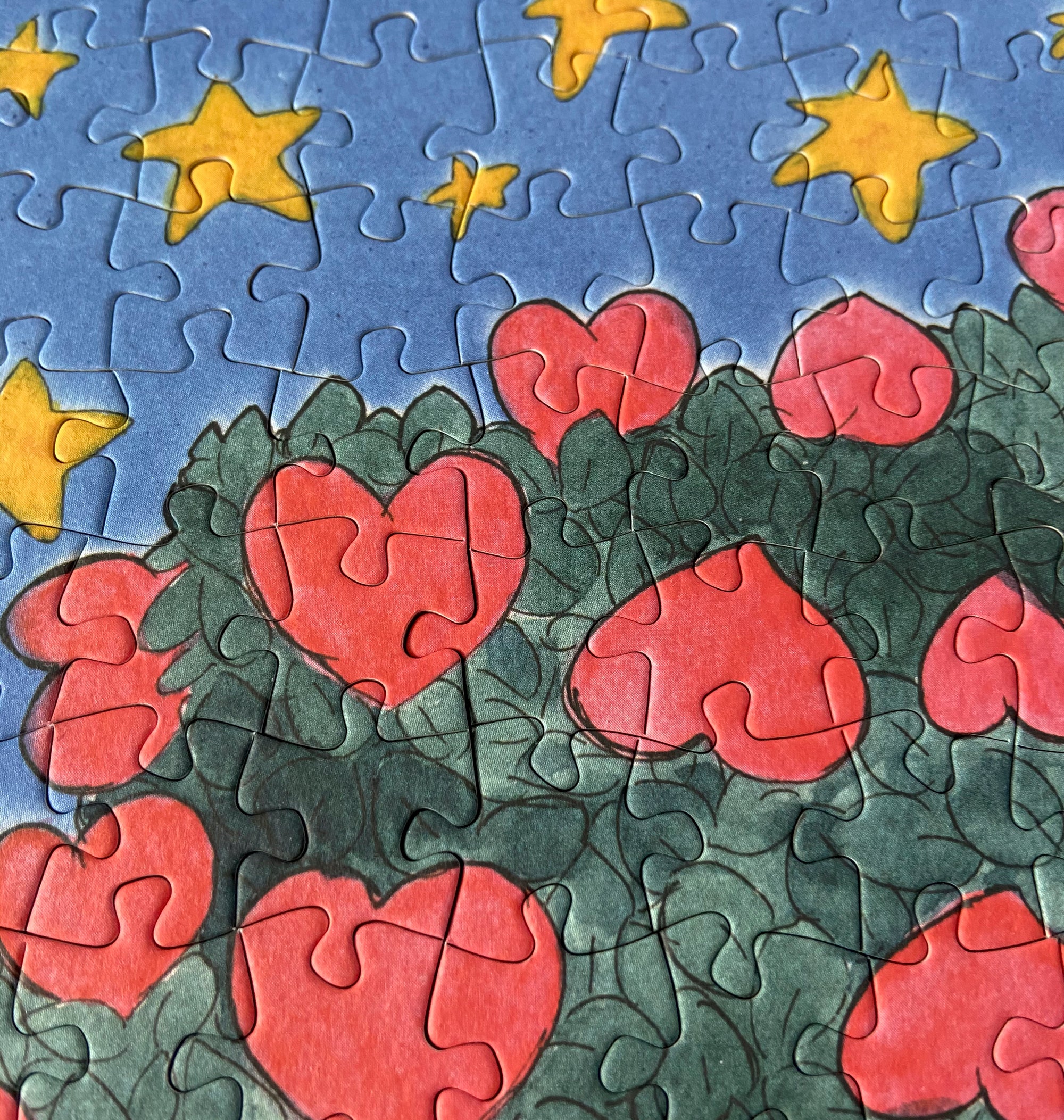 Puzzle "Albero dei cuori" 540 pezzi