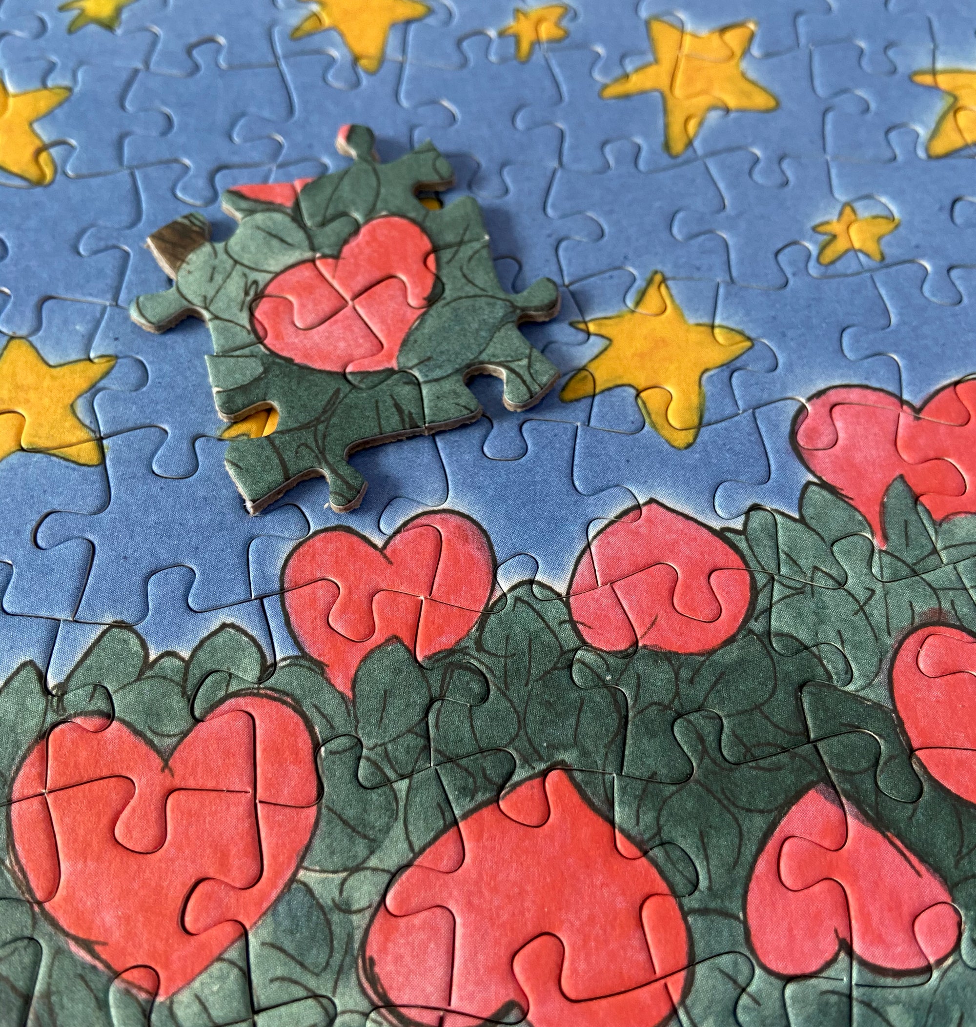 Puzzle "Albero dei cuori" 540 pezzi