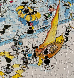 Puzzle "Piscina" 540 pezzi