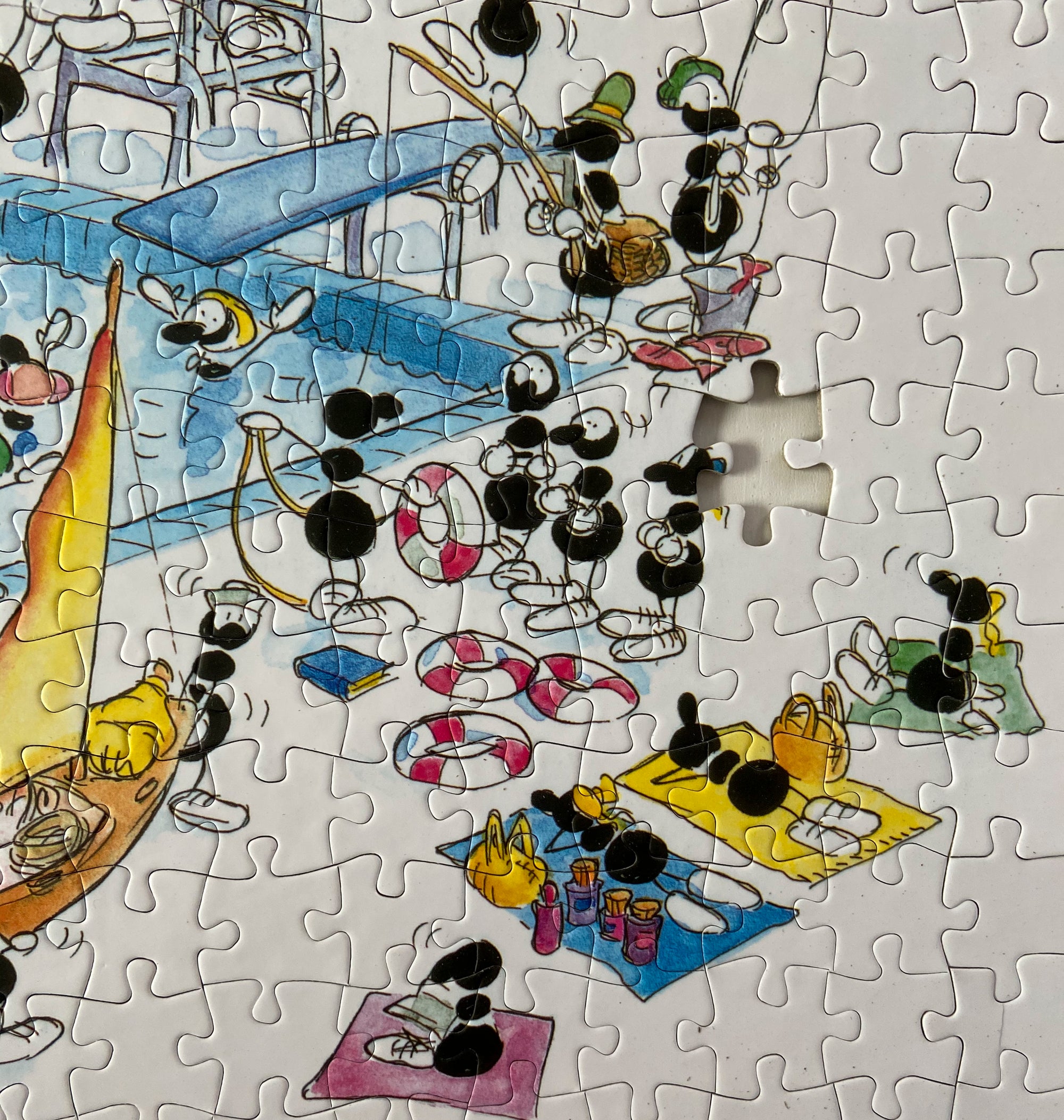 Puzzle "Piscina" 540 pezzi