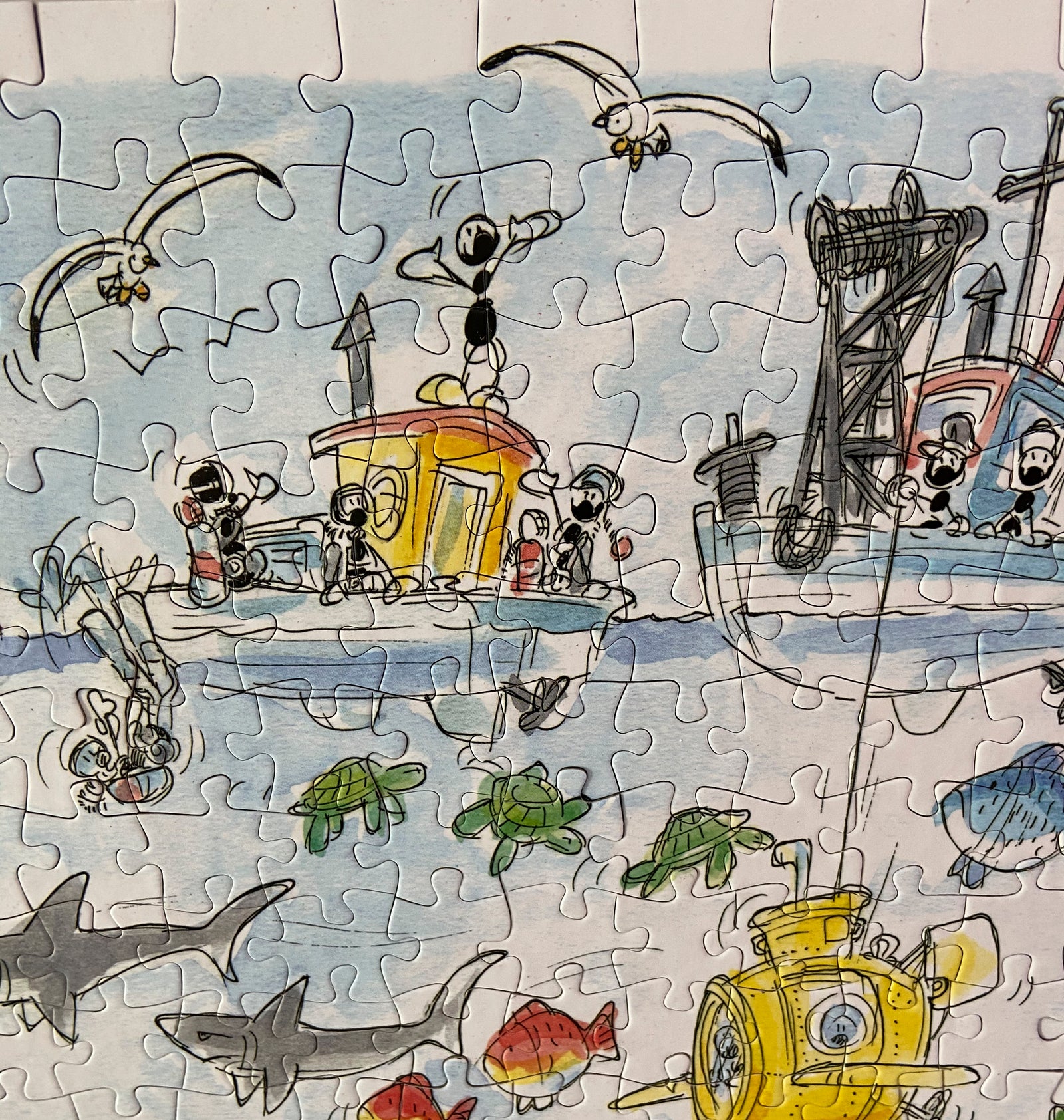 Puzzle "Mare" 540 pezzi