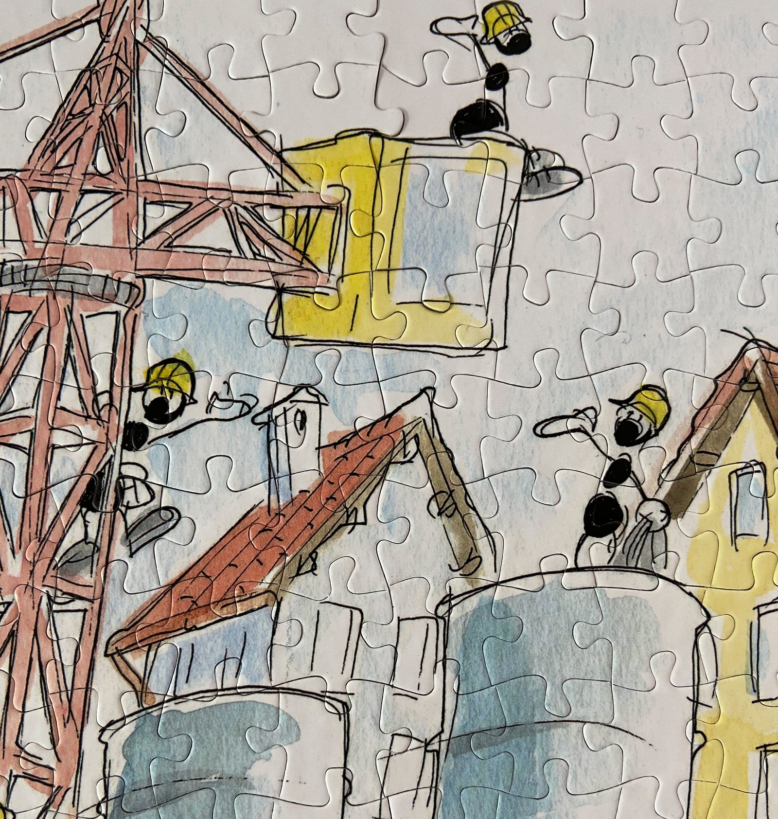 Puzzle "Cantiere" 540 pezzi