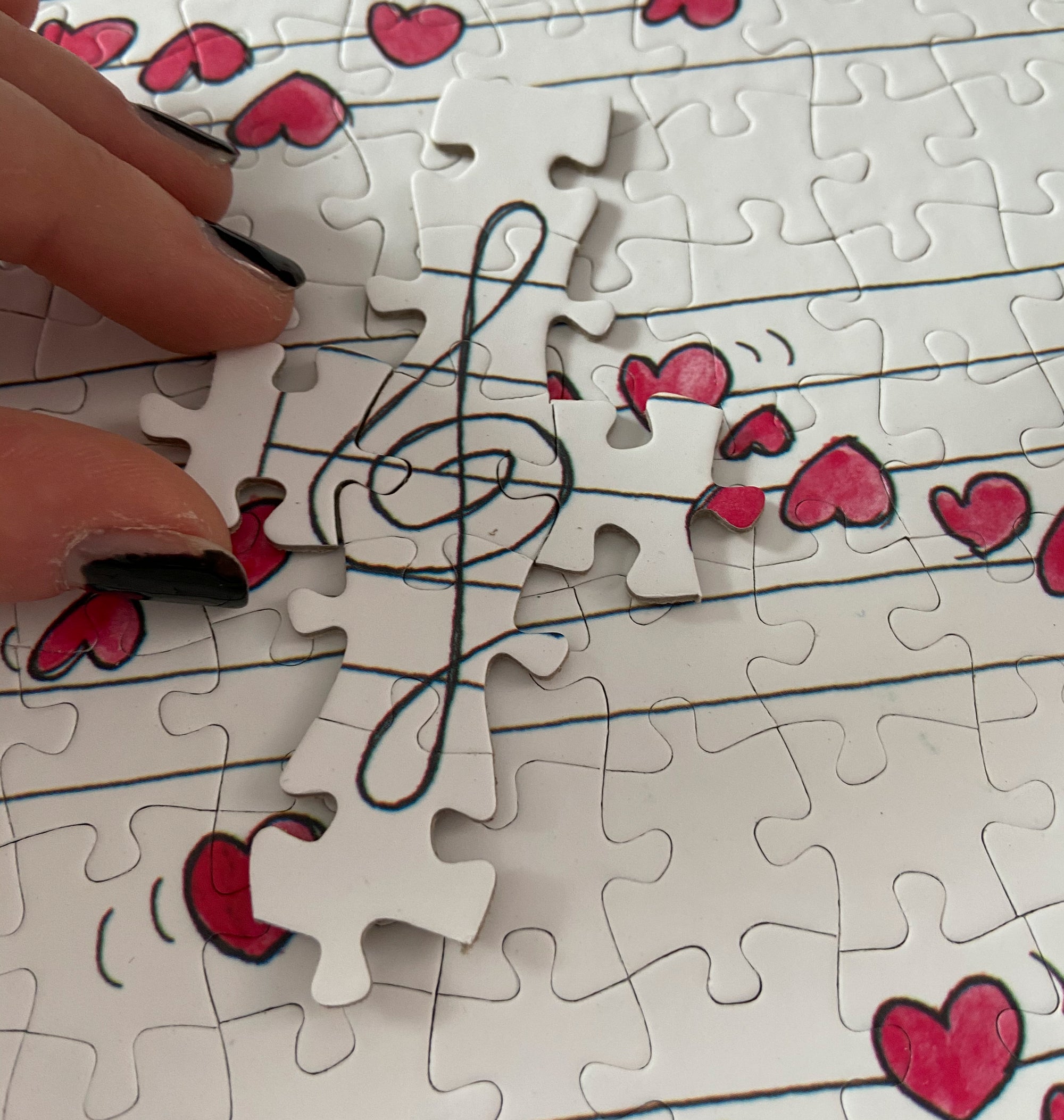 Puzzle "Cuoricini" 540 pezzi
