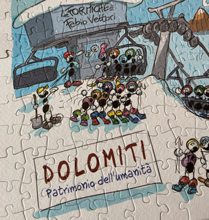 Puzzle "Sellaronda" 1080 pezzi