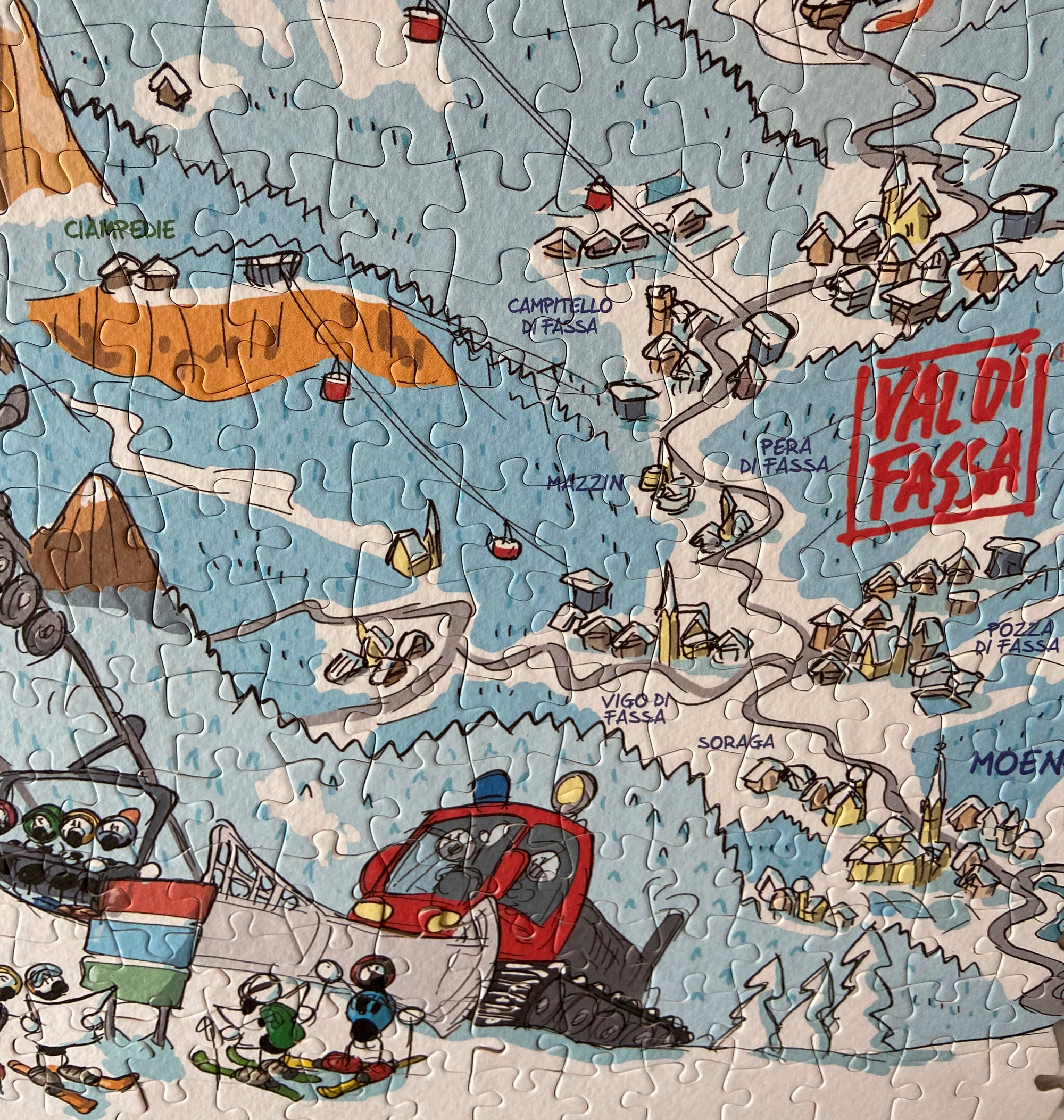 Puzzle "Sellaronda" 1080 pezzi