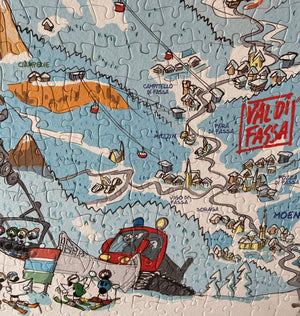 Puzzle "Sellaronda" 1080 pezzi
