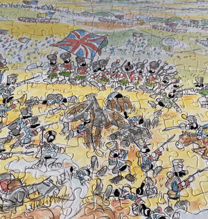 Puzzle "Battle of Waterloo" 1080 pieces