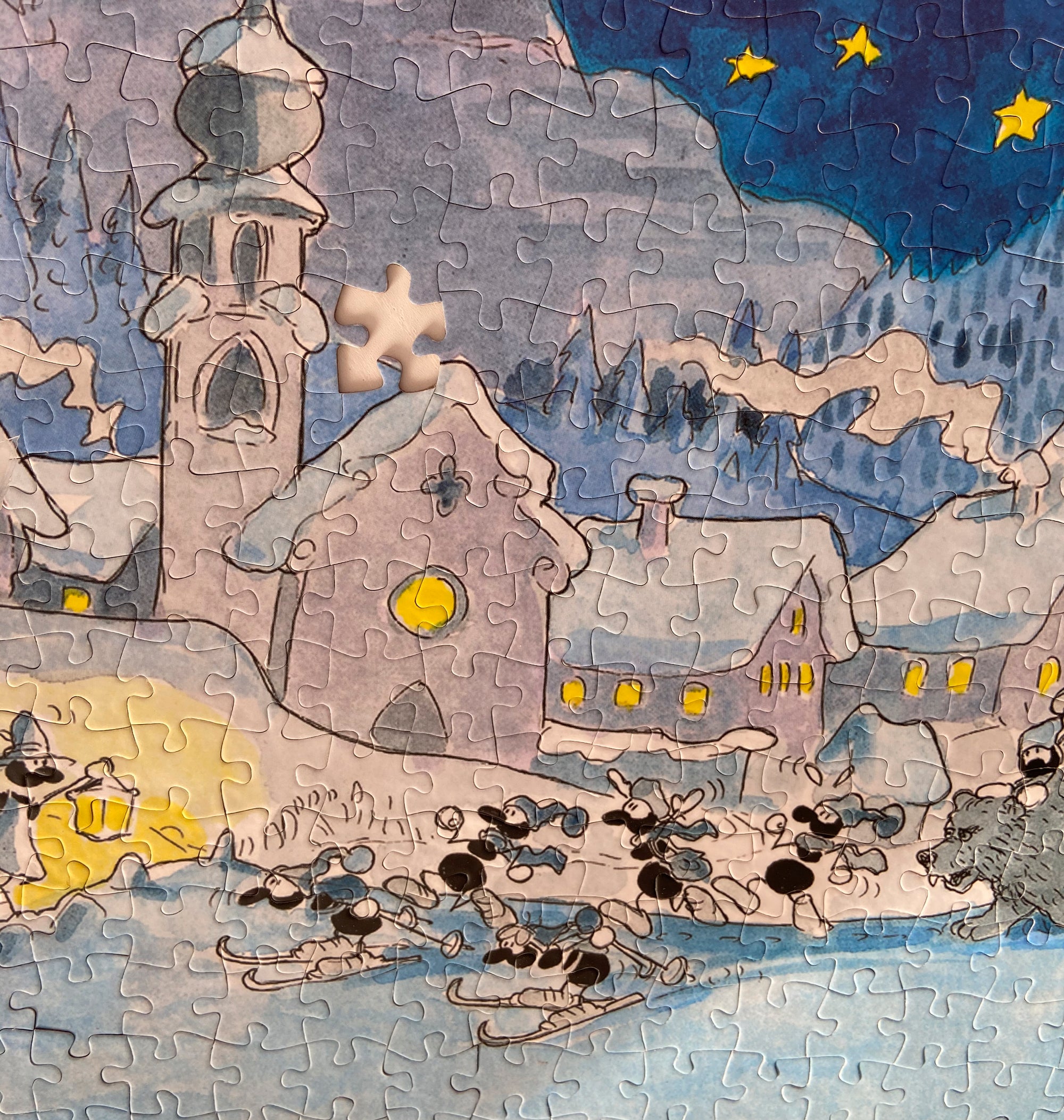 Puzzle "Snowfall" 540 pieces