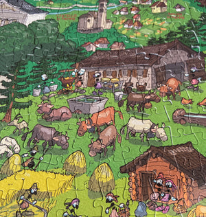 Puzzle "Val di Fiemme" 1080 pieces