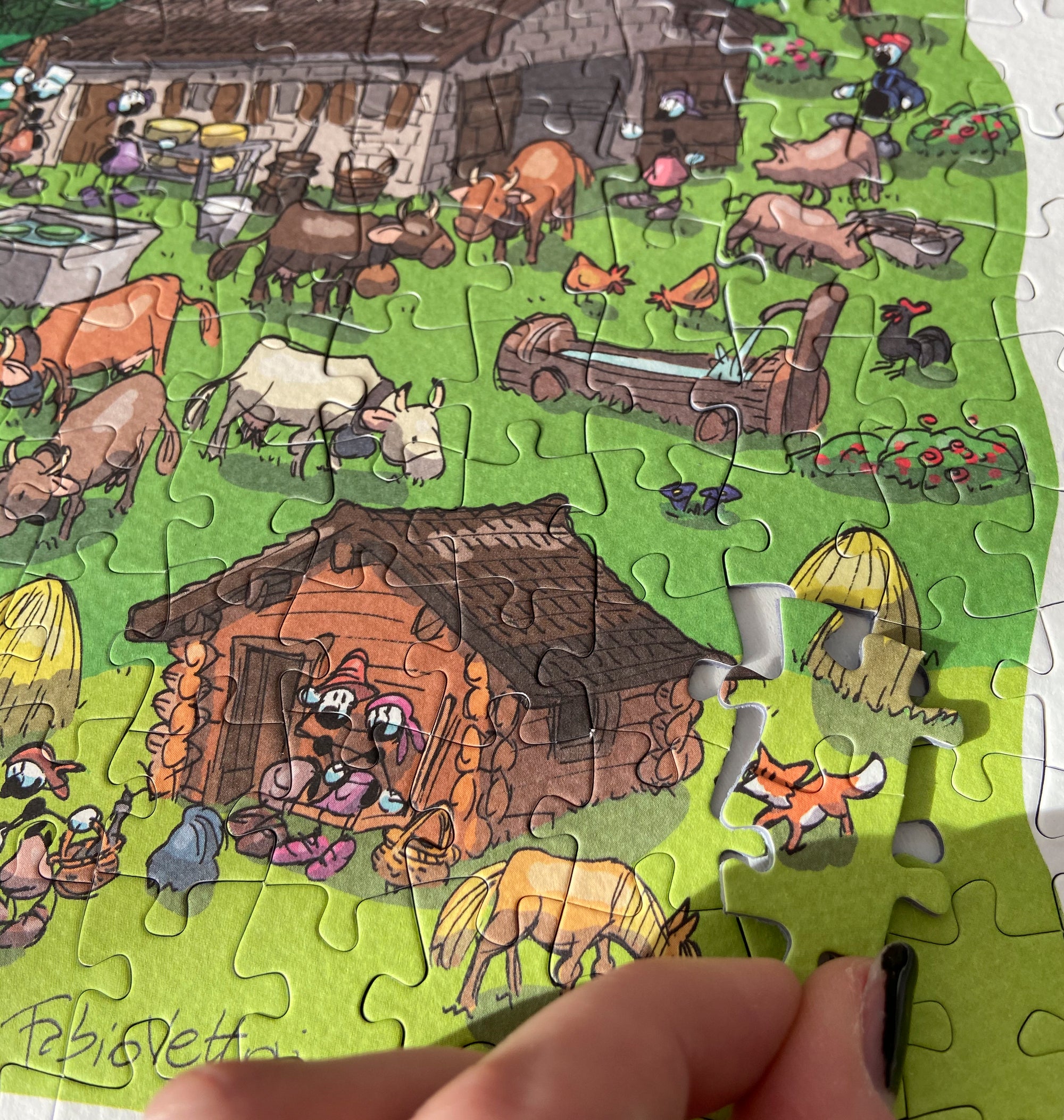 Puzzle "Val di Fiemme" 1080 pieces