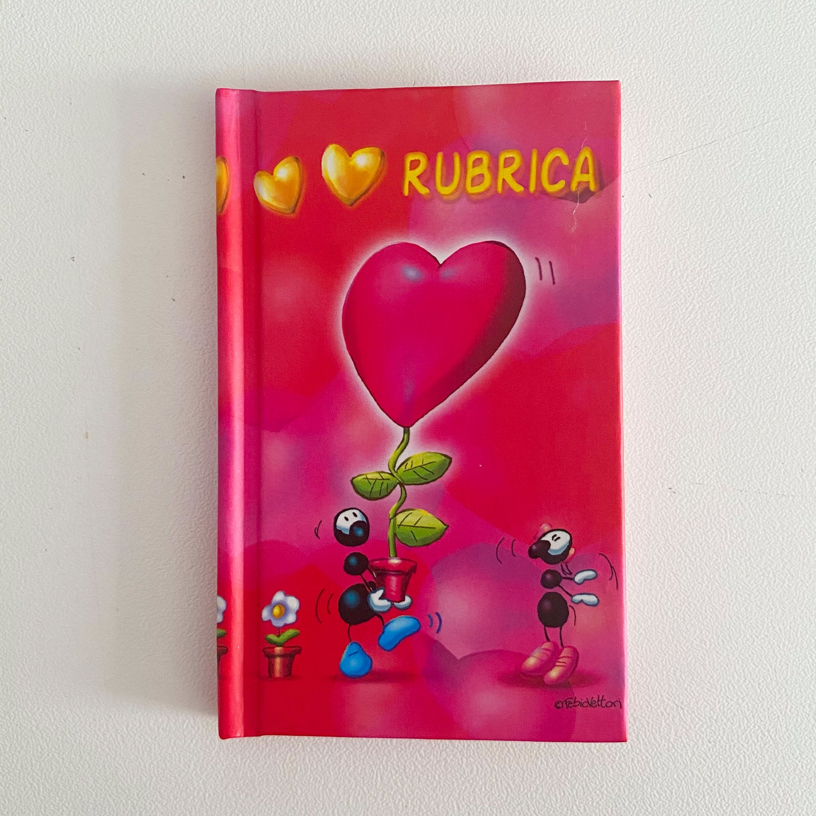 Pocket address book "Hearts" (FV2800-02)