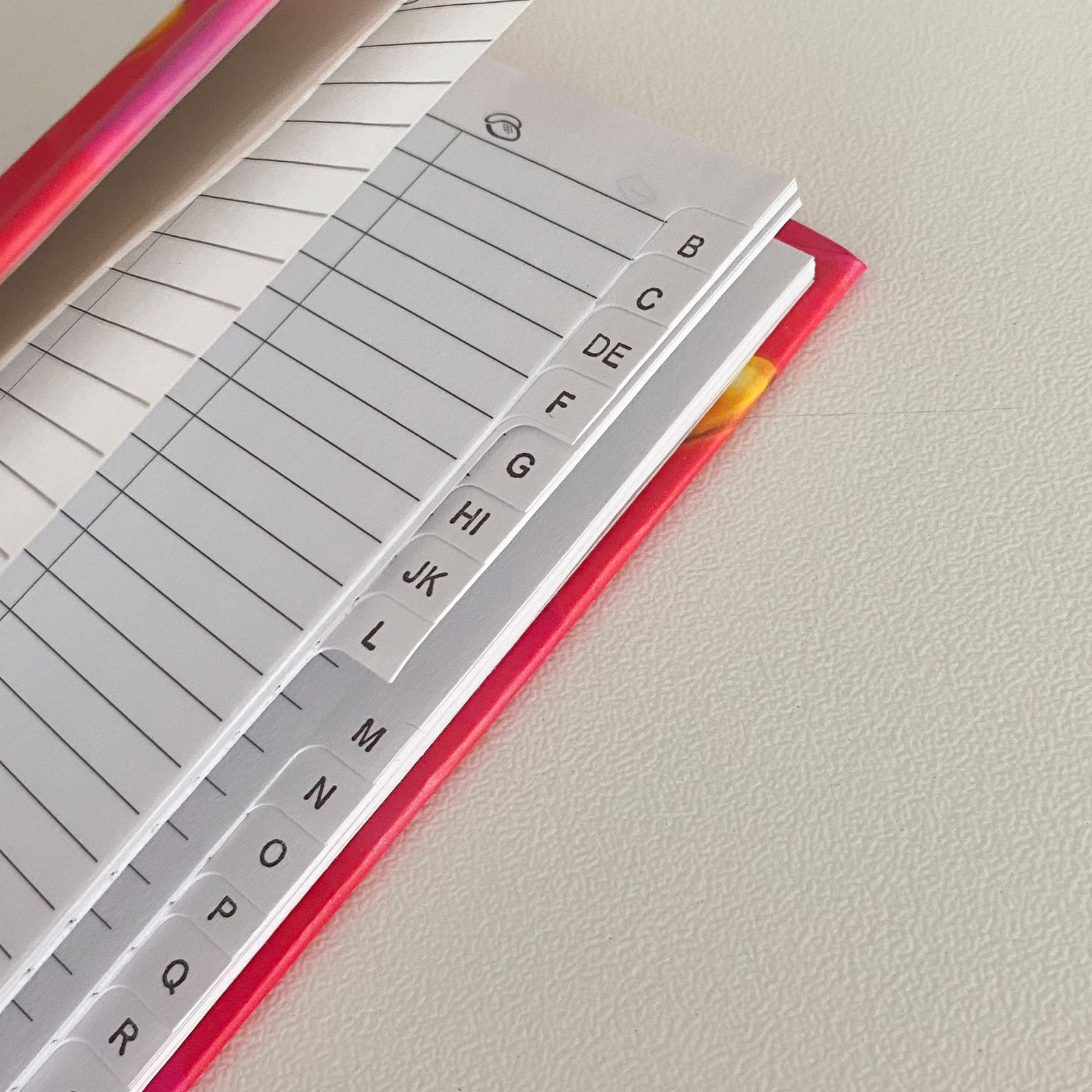 Pocket address book "Hearts" (FV2800-02)