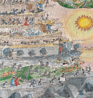 Puzzle "Divine Comedy Purgatory" 1080 pieces