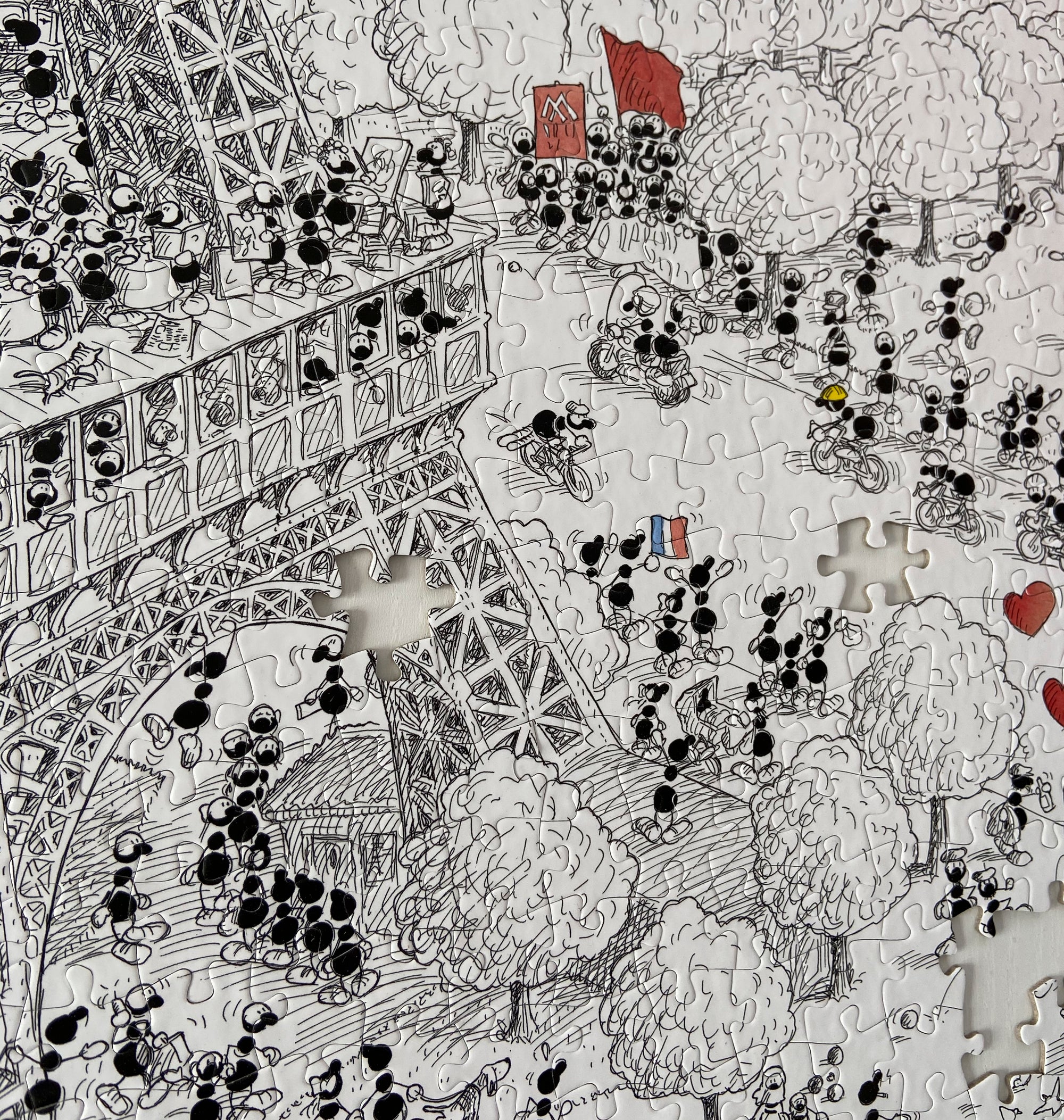 Puzzle "Paris" 1080 pieces