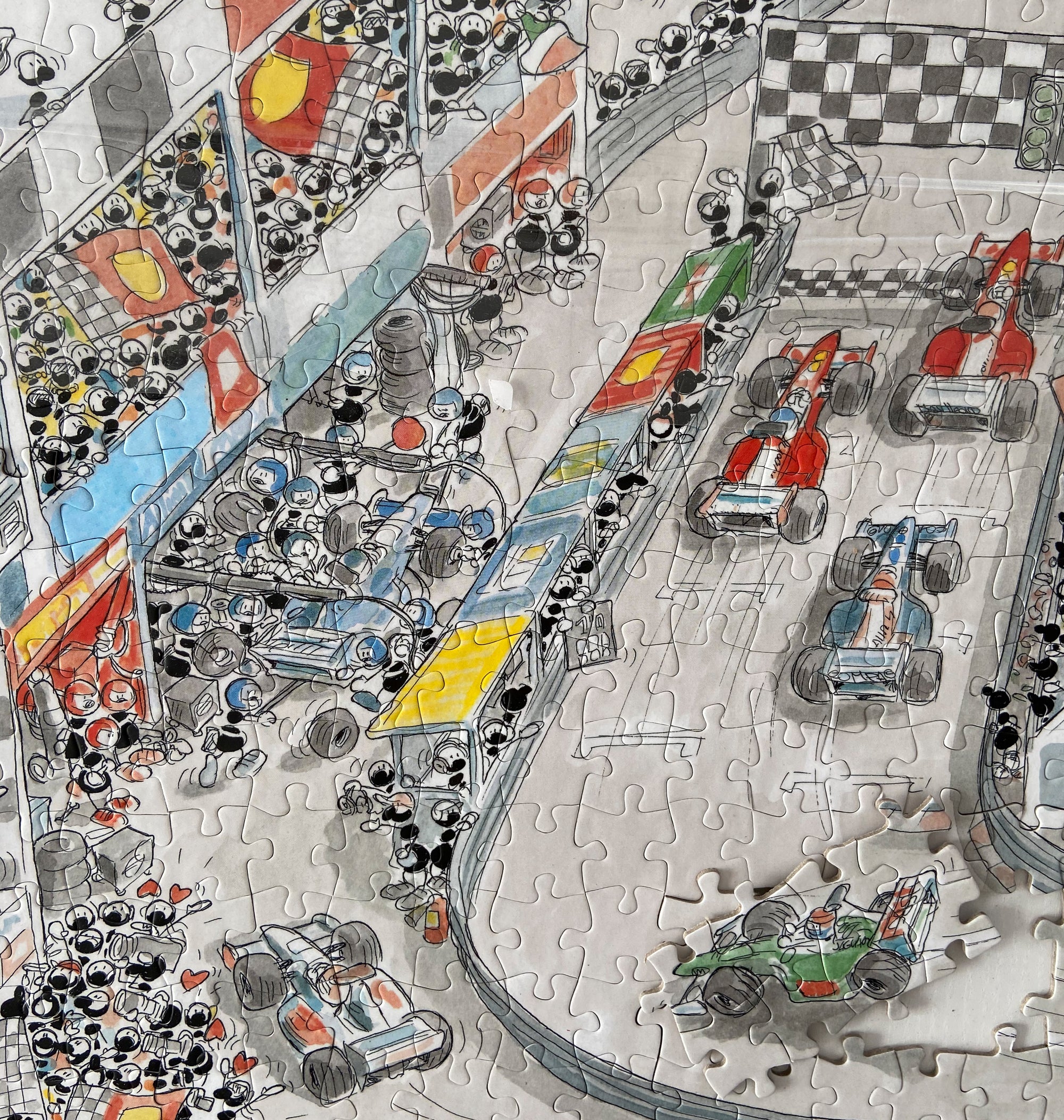 Puzzle "Formula 1" 1080 pezzi
