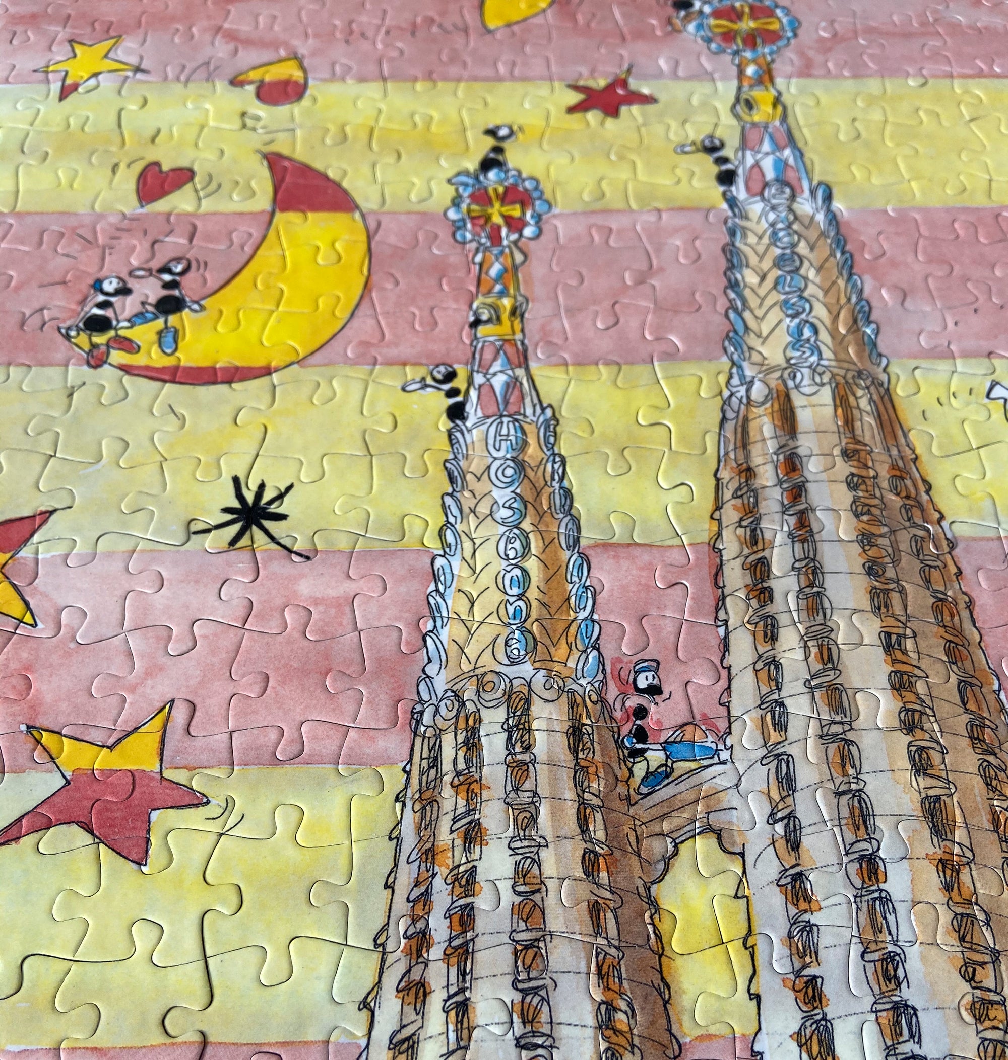 Puzzle "Barcelona" 1080 pieces