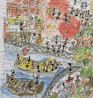 Puzzle "Milano a Colori" 1080 pezzi