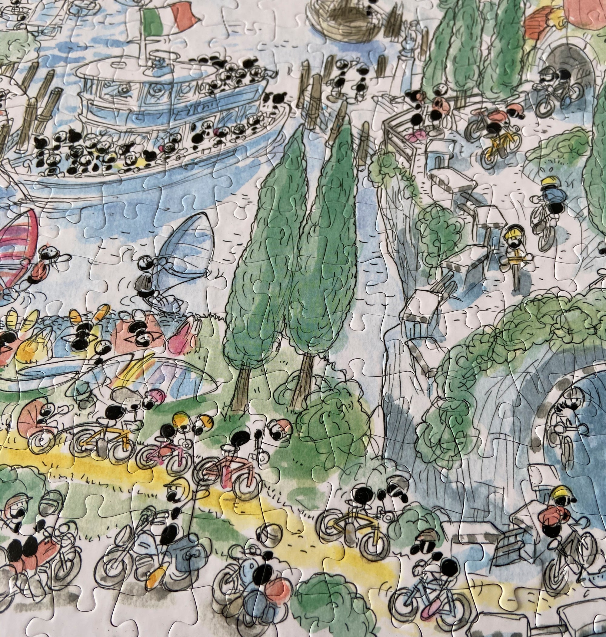 Puzzle "Lake Garda" 1080 pieces