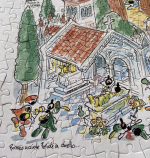 Puzzle "Romeo and Juliet" 1080 pieces