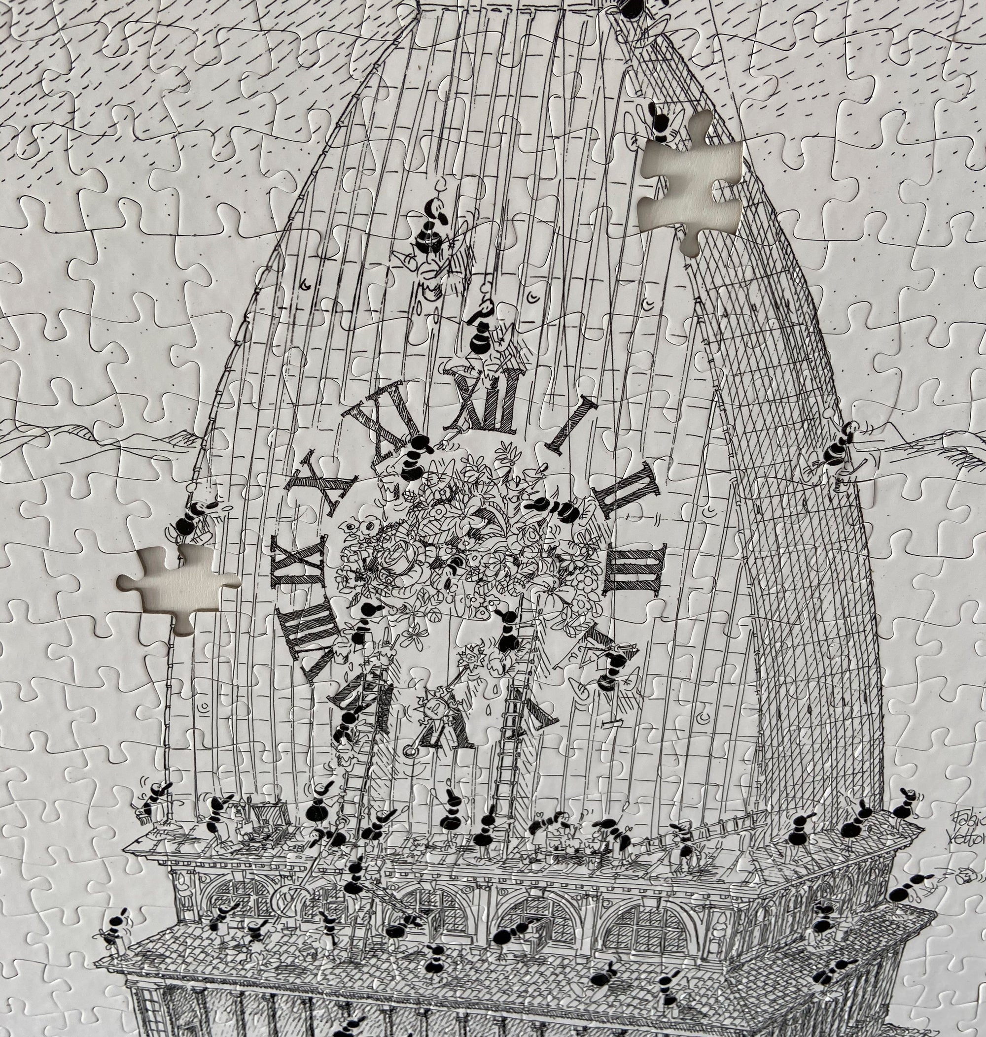 Puzzle "Torino" 1080 pezzi