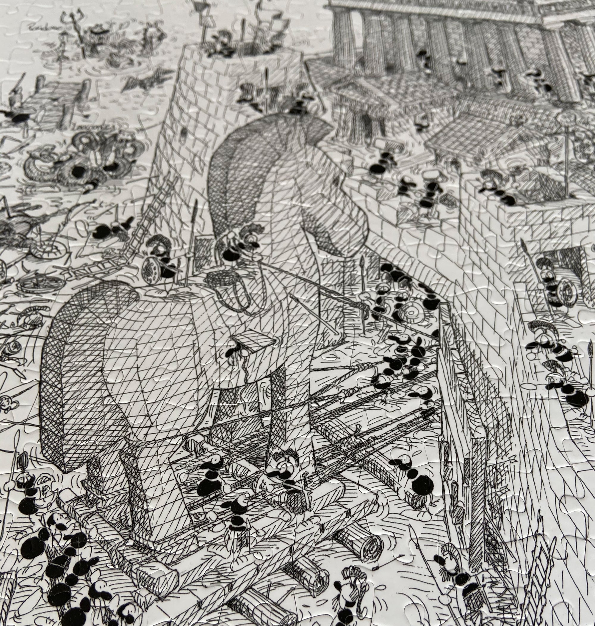 Puzzle "Heroes and Myths" 1080 pieces