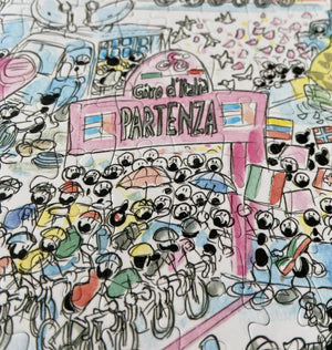 Puzzle "Giro d'Italia" 1080 pezzi