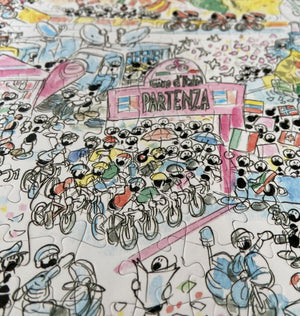Puzzle "Giro d'Italia" 1080 pezzi